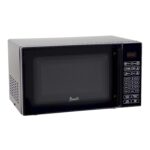 Avanti MT81K1BH Horno microondas compacto de 700 vatios con 6 ajustes de cocción preestablecidos, descongelación de velo