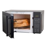 Avanti MT81K1BH Horno microondas compacto de 700 vatios con 6 ajustes de cocción preestablecidos, descongelación de velo