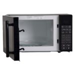 Avanti MT81K1BH Horno microondas compacto de 700 vatios con 6 ajustes de cocción preestablecidos, descongelación de velo
