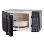 Avanti MT81K1BH Horno microondas compacto de 700 vatios con 6 ajustes de cocción preestablecidos, descongelación de velo
