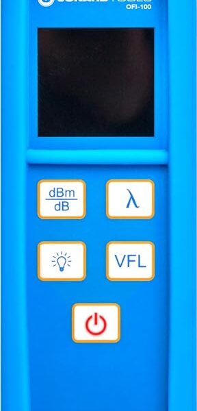 Jonard Tools Identificador avanzado de fibra óptica OFI-100 con medidor de potencia incorporado y VFL