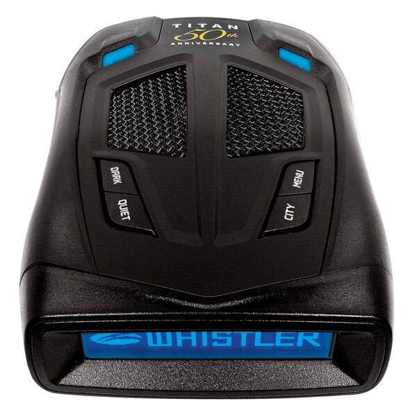 Detector de Radar y Láser Whistler Titan Cobertura 360 Grados Tecnología DSP GPS Pantalla OLED