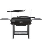 Parrilla de Carbón Oklahoma Joe's Firecraft Series Barril 23302166 480 Pulgadas Cuadradas Negro Acero Inoxidable