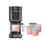 Máquina para Helados Ninja CREAMi NC299AMZ 7 en 1 con 5 Pintas Rosa Acero Inoxidable 60 Onzas
