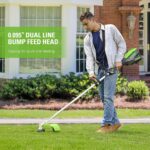Cortadora de Cuerda Greenworks STB460 80V 16 Pulgadas Sin Escobillas Gen 2