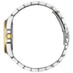 Reloj Citizen Eco-Drive Peyten EO1224-54D para mujer acero inoxidable bicolor esfera blanca cristal de zafiro 33 milímet