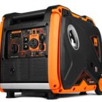 Generador Inversor Portátil WEN 56450iX 4500 Vatios Listo para RV Negro