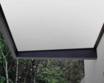 Toldo Palram Canopia Sophia 707002 5 x 3 pies Gris Niebla Policarbonato con Marco de Aluminio y Soportes de Acero Galvan