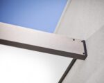 Toldo Palram Canopia Sophia 707002 5 x 3 pies Gris Niebla Policarbonato con Marco de Aluminio y Soportes de Acero Galvan