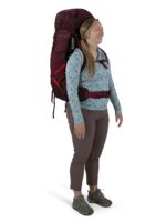 Mochila de Mochilero Osprey Aura AG LT 65L para Mujer Modelo 10004700 Koseret Darjeeling Spring Green Talla WM/L