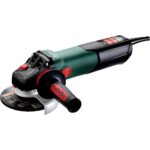 Metabo Amoladora angular de velocidad variable de 4-1/2/5 pulgadas, 2,000-7,600 RPM, 14.5 Amp, electrónica, interruptor