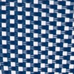 Juego de 2 Sillas Apilables Flash Furniture 2-SDA-AD642001-NVYWH-NAT-GG Ratán PE Azul Marino y Blanco Marco de Aluminio