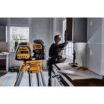 DEWALT Kit de Nivel Láser 20V/12V MAX, Láser de Línea Cruzada, Verde (DCLE34020G)