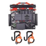 Tabla de Herramientas para Camión de Cubo Ergodyne Arsenal 5711 con Kit de Ganchos Aéreos de Bloqueo de 2 Pulgadas