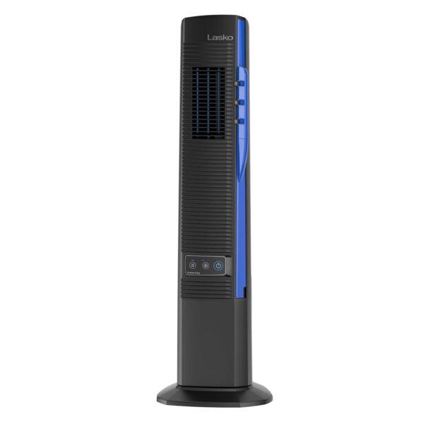 Ventilador de Torre para Exteriores Lasko Misto YF300 con Nebulización 4 Velocidades Oscilación Negro 42 pulgadas