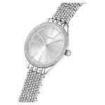 Reloj Swarovski Attract Cristal 5644062 Caja de Acero Inoxidable 33 milímetros Pulsera de Metal Color Plata