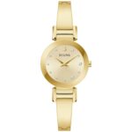 Reloj Bulova Marc Anthony 97P164 Acero Inoxidable Dorado con Diamantes para Mujer