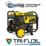 Generador Portátil Champion Power Equipment Modelo 201169 Tricombustible 8125 Vatios de Arranque 6500 Vatios de Funciona