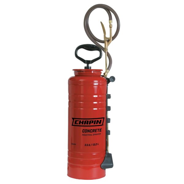 Pulverizador Chapin 19494 Tri-Poxy 3.5 Galones Hormigón Profesional Rojo