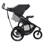 Cochecito para Correr Baby Trend Expedition Race Tec Plus Jogger TJ76D14C Ultra Black Plus con Asiento de Auto EZ-Lift 3