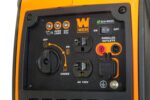 Generador Inversor de Gas WEN 56125-i 1250 Vatios Cumple CARB Color Naranja