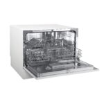 Honeywell Lavavajillas de encimera con 6 ajustes de lugar, 6 programas de lavado, bañera de acero inoxidable, UL/Energy