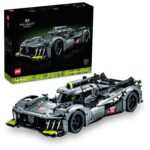 Kit de Construcción LEGO Technic Peugeot 9X8 24H Le Mans Hybrid Hypercar 42156 Escala 1:10 1775 Piezas