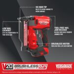 CRAFTSMAN V20 RP Clavadora de clavos, pistola de clavos, 23GA, para clavos de pasador de 5/8-1-3/8 pulgadas, solo herram