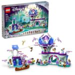 LEGO Disney La Casa en el Árbol Encantada Set de Construcción 1016 Piezas con 13 Mini-muñecas de Princesas Jasmine Elsa