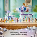 LEGO Disney La Casa en el Árbol Encantada Set de Construcción 1016 Piezas con 13 Mini-muñecas de Princesas Jasmine Elsa