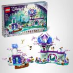 LEGO Disney La Casa en el Árbol Encantada Set de Construcción 1016 Piezas con 13 Mini-muñecas de Princesas Jasmine Elsa