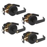 Paquete de Palancas de Puerta Comercial Master Lock Grado 2 Bronce Frotado con Aceite Paso Privacidad Almacén y Aula