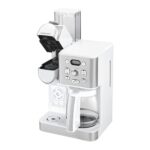 Cuisinart Cafetera de 12 tazas, jarra de vidrio de una sola porción, máquina automática de café caliente y helado, contr