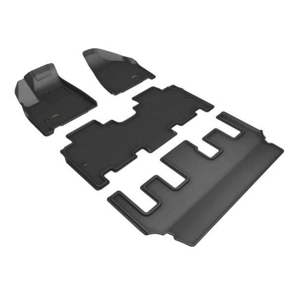 Tapete Trasero 3D MAXpider Kagu Ajuste Personalizado Compatible con Chrysler Pacifica Hybrid Pinnacle 2021 2026