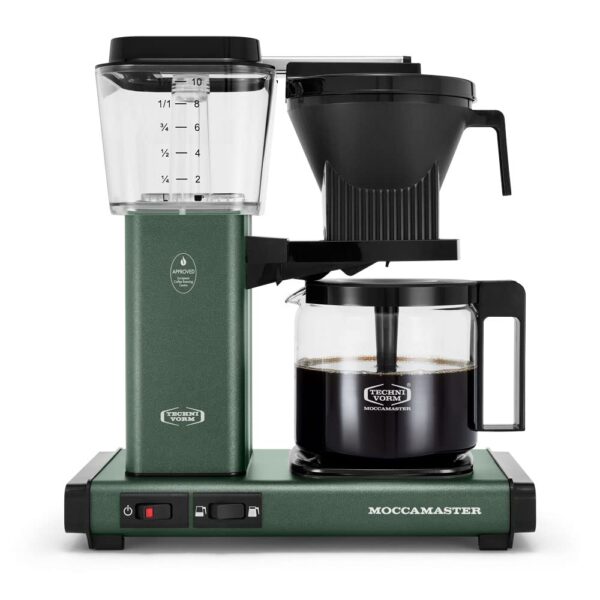 Technivorm Moccamaster 53923 KBGV Select Cafetera de 10 Tazas, Juniper, 40 onzas, 10 Tazas, 1.25L