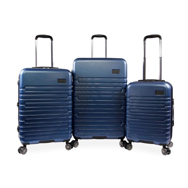 Juego de Equipaje Original Penguin Kith OP-AB-11300-3 3 Piezas Rígido Giratorio Azul Metálico ABS