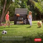Cobertizo de Almacenamiento Keter Prime XL Resina Negro 57 x 32 x 49 Pulgadas Puertas Dobles