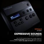 Roland TD-02KV V-Drums | Batería electrónica con capacidad de ejecución expresiva, características de reducción de ruido