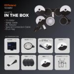 Roland TD-02KV V-Drums | Batería electrónica con capacidad de ejecución expresiva, características de reducción de ruido