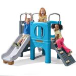 Escalador Infantil Step2 Scout Slide Climber Modelo 4208KR con Tobogán Pared de Escalada Túnel y Volante Dimensiones 72.