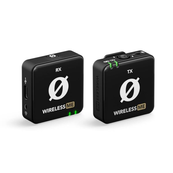 RØDE Sistema de micrófono inalámbrico ME Ultracompacto con micrófonos incorporados, tecnología GainAssist y rango de 100
