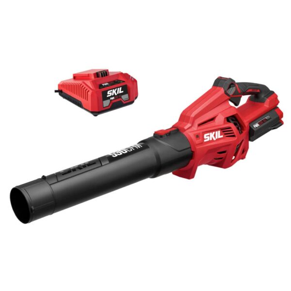 Soplador de Hojas Inalámbrico Skil PWR CORE 40 BL4713C-11 40V 530 CFM con Batería 2.5Ah y Cargador Auto PWR Jump