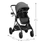 Cochecito modular Evenflo Pivot Xpand (Gris Sabino)