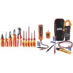 Combo Alicates Aislados Knipex y Kit de Prueba Eléctrica Klein 1000V 989830US