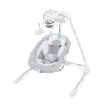 Columpio para Bebé Ingenuity InLighten Modelo 13099 Dakota Giratorio 180 Grados con Malla Ligera