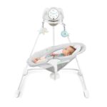 Columpio para Bebé Ingenuity InLighten Modelo 13099 Dakota Giratorio 180 Grados con Malla Ligera
