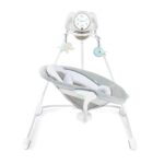 Columpio para Bebé Ingenuity InLighten Modelo 13099 Dakota Giratorio 180 Grados con Malla Ligera