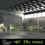 Limpiador de Alta Presión Greenworks 5121302 40V 600 PSI 0.8 GPM Batería 2Ah USB y Cargador Incluidos