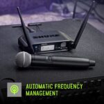 Receptor Digital Shure GLXD4+=-Z3 Doble Banda un Canal para Sistemas Inalámbricos GLX-D+
