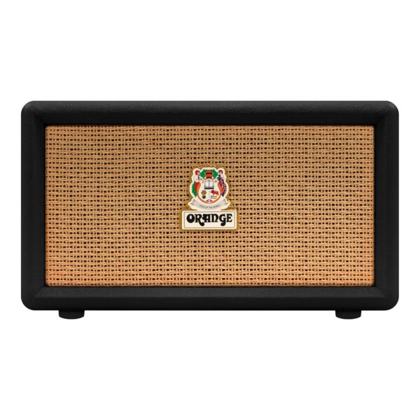 Orange Caja - Altavoz Bluetooth portátil que ofrece sonido de audio de estudio, rango de 15M, potencia RMS de 50 W, bate
